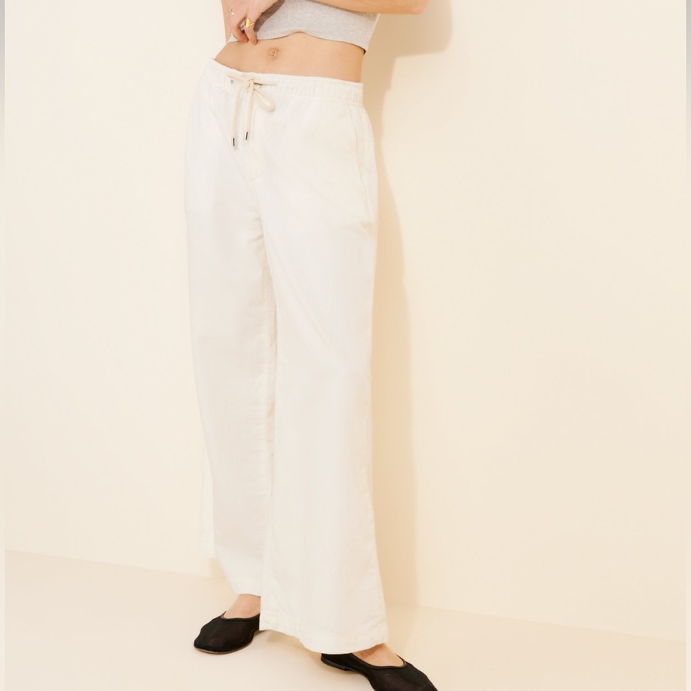 PJ high rise wide leg jeans